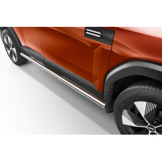 Marche pieds DACIA BIGSTER 2024 AUJOURD'HUI INOX Tubulaire 60mm