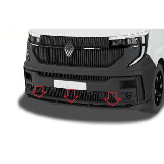 copia de Spoiler Delantero RENAULT MASTER 2019 2024 ABS Negro Diseño