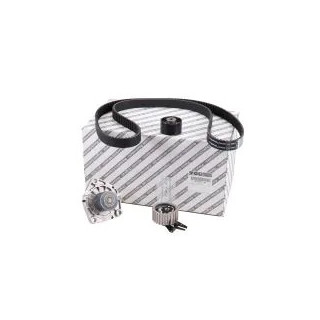Courroie distribution avec pompe à eau origine Fiat 500L X Punto Idea  Alfa Romeo Jeep Renegade 1.6 MJTD  REF 6000629055