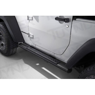SET Marche Pieds origine JEEP WRANGLER JK  version 2 portes Noir mat REF K82210561AF