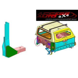 Ensemble de renforts de benne Ford Ranger VW Amarok 2023+ J Brace kit