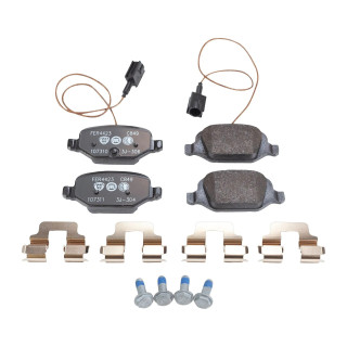 Rear brake pads original Fiat 500 Abarth 2012+ Lancia Musa