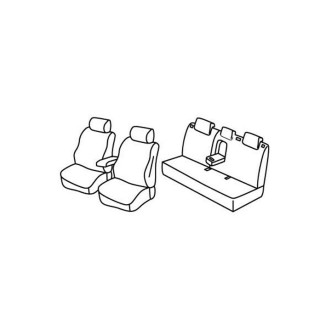 Car Seat Covers HONDA CIVIC HYBRID 5 Doors 2022 TODAY