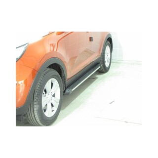 Marche pieds KIA-SPORTAGE-2010-2015- Aluminium PLAT