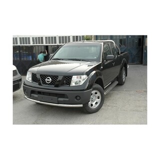 PARE BUFFLE-NISSAN-NAVARA-2005-2009-INOX PROTECTION BASSE 