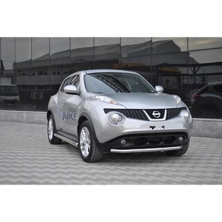 PARE BUFFLE-NISSAN-JUKE-2010-2013- INOX - PROTECTION BASSE