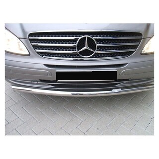 PARE BUFFLE-MERCEDES-VITO-VIANO-2003-2010-INOX PROTECTION BASE