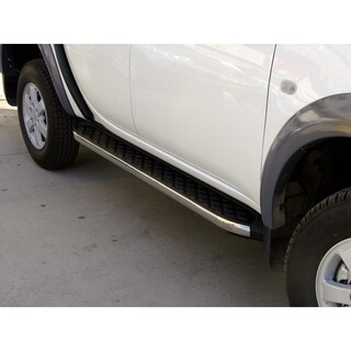 marche pieds-FORD-RANGER-DOUBLE CABINE-2007-2011-Aluminium TX CHROME