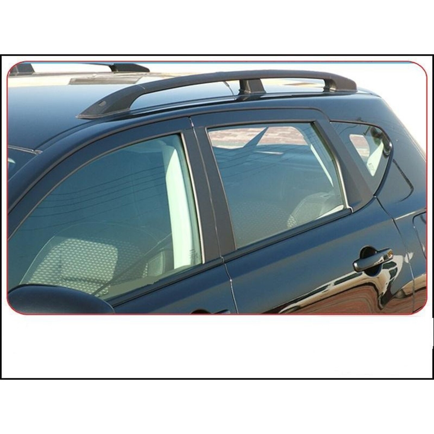 Barres De Toit Apline Pour Volkswagen Touareg (2002-2010) - 3 Barres Aluminium Noir - Modèle Basic