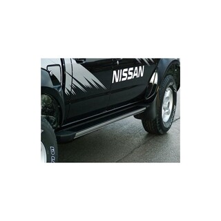 marche pieds-NISSAN-NAVARA-D22-DOUBLE CABINE 2001-2007-Aluminium TRV