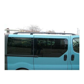 Barres de Toit OPEL VIVARO 2001 2014 LONG LONGITUDINALES NOIRE  100kgs - Access Auto 4x4