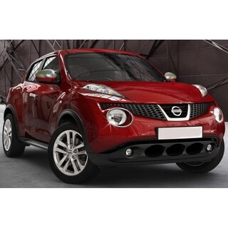 Entourage Phare-NISSAN-JUKE-2010-2013-INOX CHROME 2 PIECES