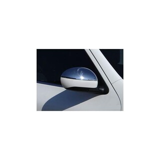 Couvre Retroviseurs-NISSAN-JUKE-2010-2013-INOX CHROME 2 PIECES