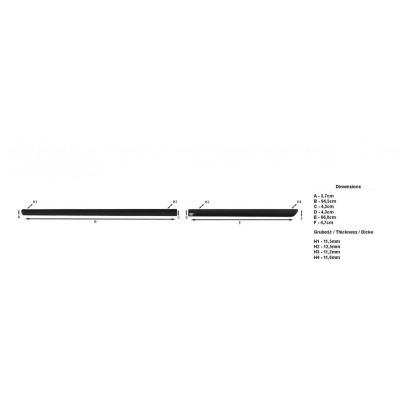 Pour Dacia Sandero STEPWAY 2008-2012 Barres De Toit ACE-1 Railing Porte- Bagages De Voiture 3 BARRAS / Gris - Auto