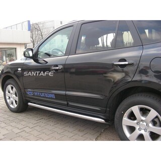 Baguette de porte-HYUNDAI-SANTA-FE-2007-2009 ABS NOIR