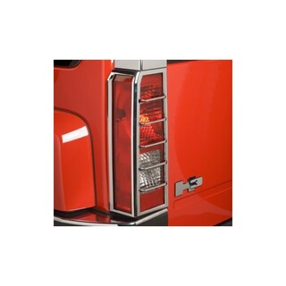 Entourage Feu Arrière HUMMER H3 2005 2010 CHROME 2 PIECES - Access Auto 4x4