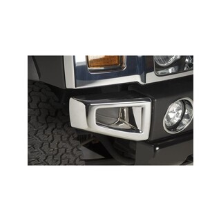 Angle Pare Choc Avant HUMMER H3 Chrome 2 pieces