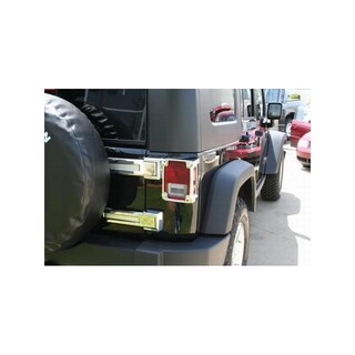 entourage chrome Feu Arrière JEEP WRANGLER JK - Access Auto 4x4