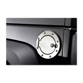 Cache Bouchon Réservoir INOX Poli JEEP WRANGLER JK - Access Auto 4x4