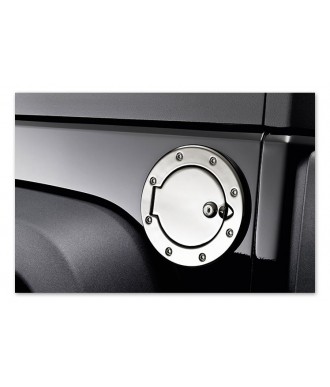Cache Bouchon Réservoir INOX Poli JEEP WRANGLER JK - Access Utilitaire - Vente en ligne d'accessoires auto et Véhicules Utilitaires