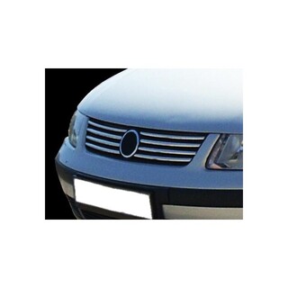 elements grille de calandre INOX (8 pieces)  PASSAT 3B  (10/2000   01/2005) - Access Auto 4x4