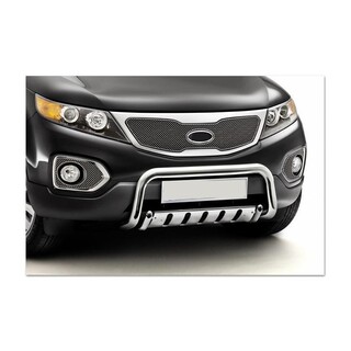 PARE BUFFLE-KIA-SORENTO-2010-2012 HOMOLOGUE INOX - PLAQUE