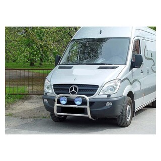 PARE BUFFLE-MERCEDES-SPRINTER-2013-2018 HOMOLOGUE INOX 