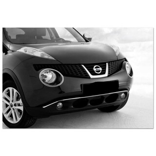 Baguette chrome sous Pare Choc Avant NISSAN JUKE 2010 2014 