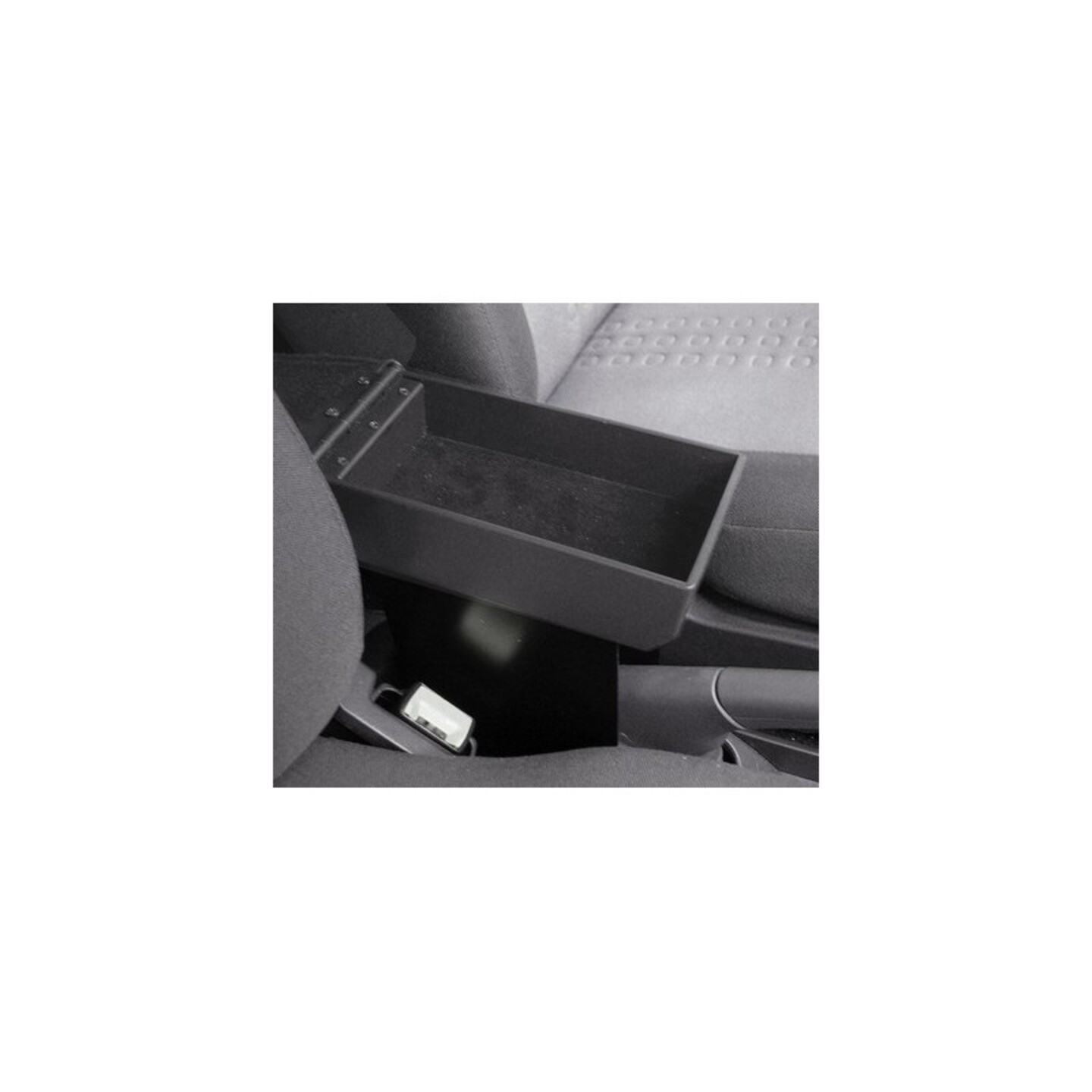 Console Fiat Panda Accoudoir Central Fiat Panda - Rangement Avec Porte- gobelets - Cuir PU Confortable - Plusieurs Modèles Aménagement Intérieur Voiture