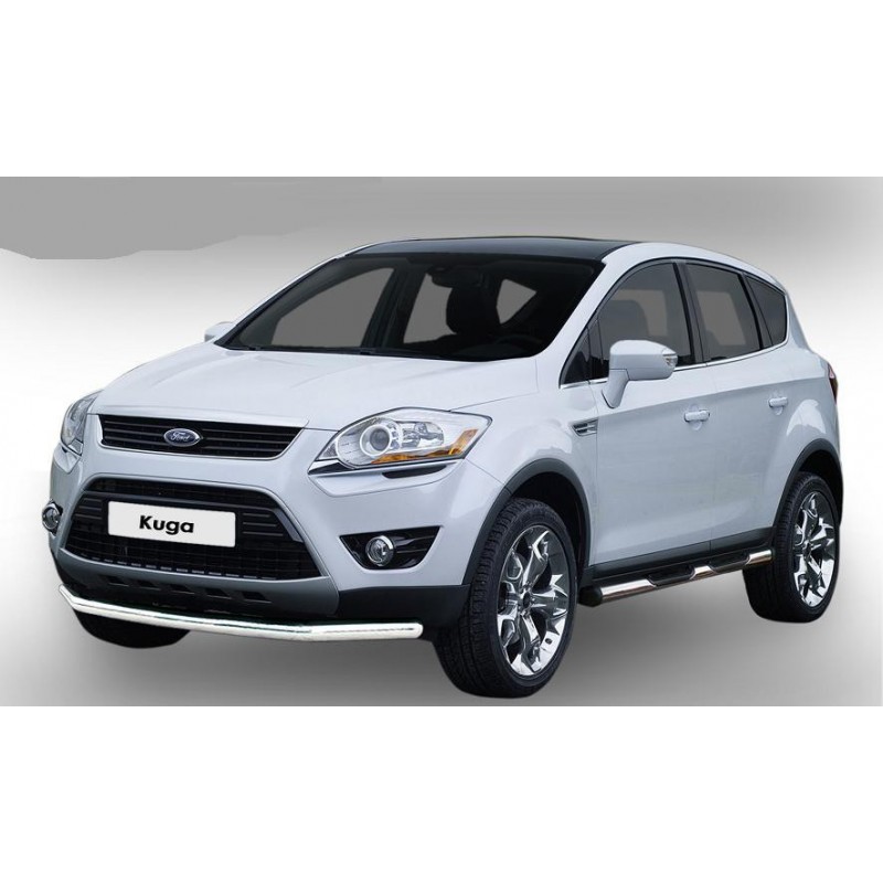 Marche pieds-FORD KUGA-2008-2012-INOX tubulaire SPR
