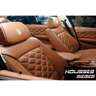Housses De Siège Sur Mesure Pour Peugeot 307 SW (2001-2008) - Velours, Compatibles Airbags, Kit Complet Avant/arrière
