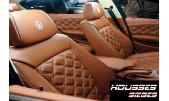 Housse de protection de siège de voiture en cuir, pour Hyundai ix35 Kona  Matrix ENCINO H