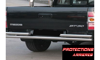 PROTECTION ARRIERE NISSAN NAVARA D40
